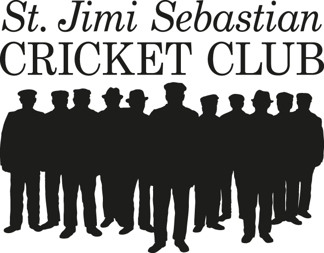 St. Jimi Sebastian Cricket Club Logotyp